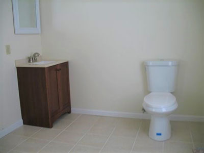 Half bath downstairs